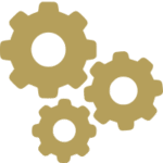 Icon symbolizing agile and secure logistics execution in global operations