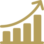 Icon representing structured value creation and risk mitigation in trading